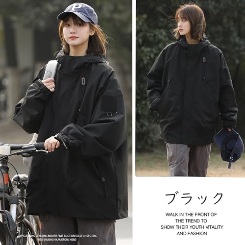Kayiyasu レディースウインドブレーカー L ブラック