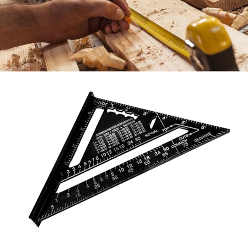 Escuadra Carpintero de Aleación de Aluminio Durable miniatura 2