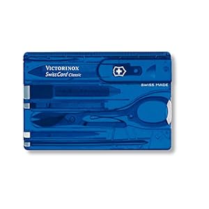 Victorinox Swiss Card Classic Blaues Multitool