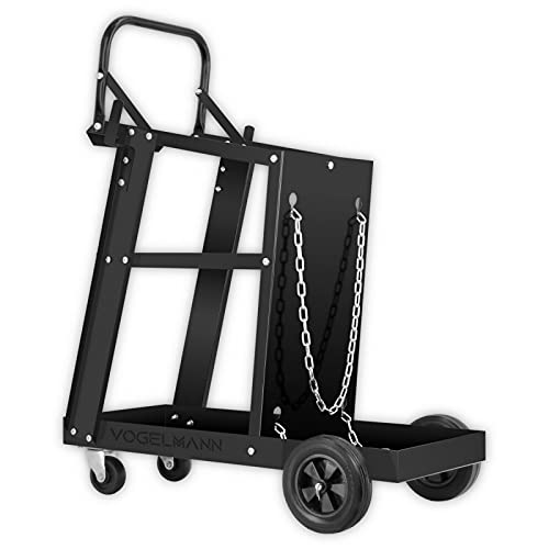Vogelmann Carrito de soldadura TIG, MIG, PLASMA estación móvil de soldadura Carro de taller Capacidad de carga: 70 kg