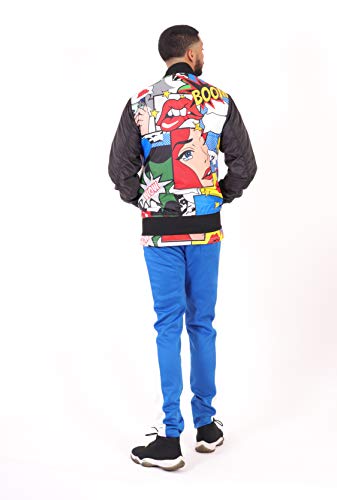 Image of Screenshotbrand Lightweight Hooded Water Resistant Windbreaker - Zip-up Fashion Map Print Rain Jacket