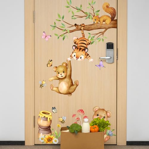 Vinilos Decorativos Woodland Animal en Vinilo PVC Removible miniatura 4