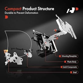A-Premium Door Lock Actuator Motor Replacement for Escalade Silverado Avalanche Tahoe Sierra Yukon Front Left Driver Side
