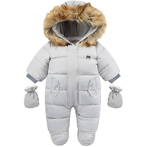 Tumaron Toddler Snowsuit Baby Boys Winter Clothes Bear Coat 2t Cute Jacket 18-24 Months Cover