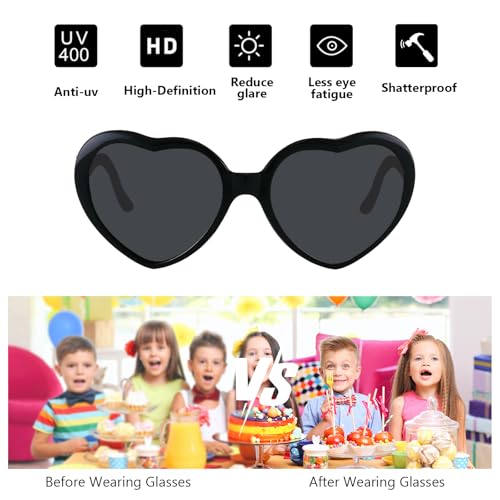 20 Pack Red Heart Sunglasses Bulk for Women Heart Sunglasses for Bachelorette Party Favors3