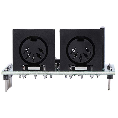 MIDI Adapter Board, MIDI Shield Breakout Board Testzubehör MIDI Buchse Seriell zum MIDI Modul mit 2,54mm-Pin Header, warten Testing Tool