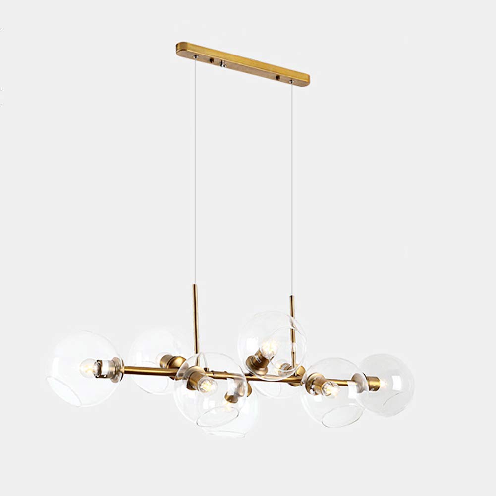 LED Modern Chandelier Lamp Hanging Pendant Lighting Sputnik Chandelier Modern 8 Lights Pendant Light Black Mid Century Ceiling