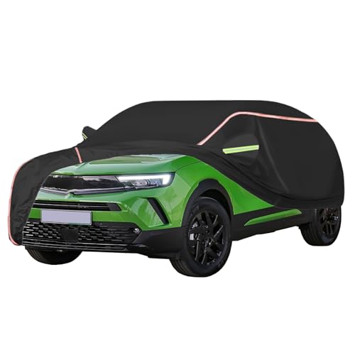 Funda For Coche Adecuada For Vauxhall Mokka, Funda For Coche For Exteriores, Protección Contra El Viento Y La Lluvia, Funda For Coche De Invierno, Funda For Coche Con Cremalleras En Las Puertas Latera