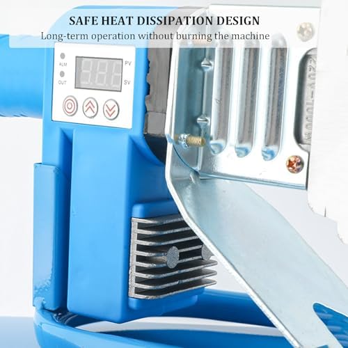 Digital Display Plastic Pipe Welding Machine, Adjustable Temperature Tool for PPR PE PB Plumbing Repairs, Efficient Pipe Joining and Seam Welding Solution