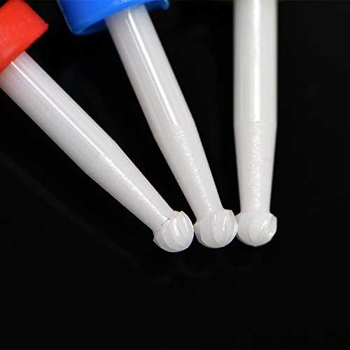 Set Cerámico de Puntas para Torno de Uñas 3/32" miniatura 5
