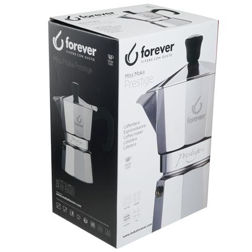 Forever Caffettiera Miss Moka Prestige 12 Tazze - 8