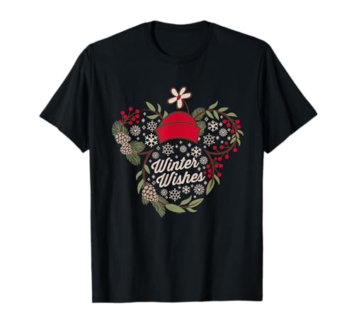 T-shirt Disney Minnie Mouse Winter Wishes anti-irritation en pur coton