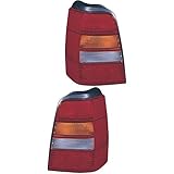 Heckleuchte rechts Rückleuchte Heckleuchte Set links & rechts rot P21/4W P21W ohne Lampenträger für Model III Variant 1H5