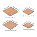 Newzoll 40Pcs Copper Heatsinks 4 Sizes 15 x 15mm 20 x 20mm Copper Pad Shim Thermal Kit for Cooling Laptop Notebook GPU CPU IC Chipset