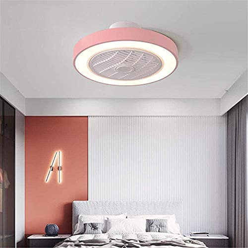 Plafonnier ventilateur de plafond LED ultra-mince et silencieux pour salon