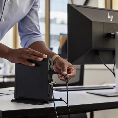 Image of HP Pro Mini 400 G9 Business Mini Desktop (14th Gen 14-core Intel i5-14500T (Beats i7-12700T), 64GB DDR4, 1TB PCIe SSD, WiFi 6E+BT 5.3, RJ-45, 2 Display Port + HDMI, Win11Pro) w /USB Mouse & Keyboard