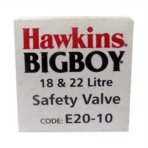Hawkins BigBoy 18L and 22L Pressure Cooker Safety Valve, Black