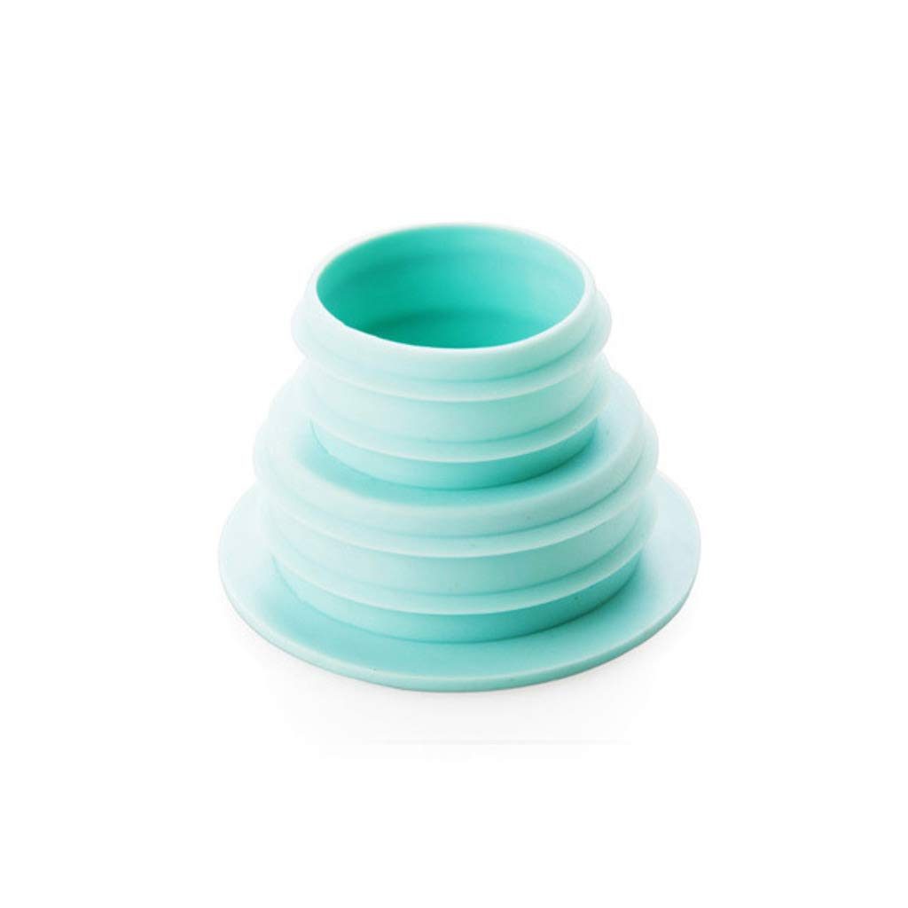 Queenly 3 Pack Drain Pipe Hose Deodorant Silicone Plug Sewer Seal Ring for Washing Machine Laundry Room Bathroom Bathtub Kitchen Pipe Sewer Seal Ring (Set of 3pcs, Spring Green) (B081N472SQ) Amazon Price History, Amazon Price Tracker