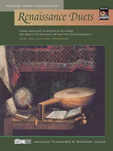 Renaissance Duets (Play-Along Library For Classical Guitar) #TOP11