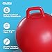 WALIKI Hopper Ball Toy for Boys & Girls Ages 7 8 9 Years Old | Red Jumping Ball | Hippity Hop Ball | Fun Birthday Gift | 20”