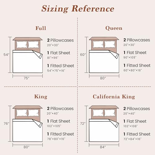 Image of 100% Egyptian Cotton Sheet Set 4 Pcs Queen Size Sheets 1000 Thread Count Breathable Soft Bedding Set Fitted Sheet with 16 inch Deep Pocket (Queen, Black)