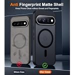 SPIDERCASE Magnetic for Google Pixel 11 Pro Case, Black - Image 5