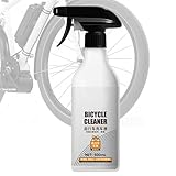 Fahrrad-Entfetter-Spray, Fahrradentfetter, 500 ml, Rostentfernung, Antriebsstrang-Schaltwerk, Wartung für Mountainbike, Rennrad, Schmutz, Schlamm, Wasser, Flecken, Öl
