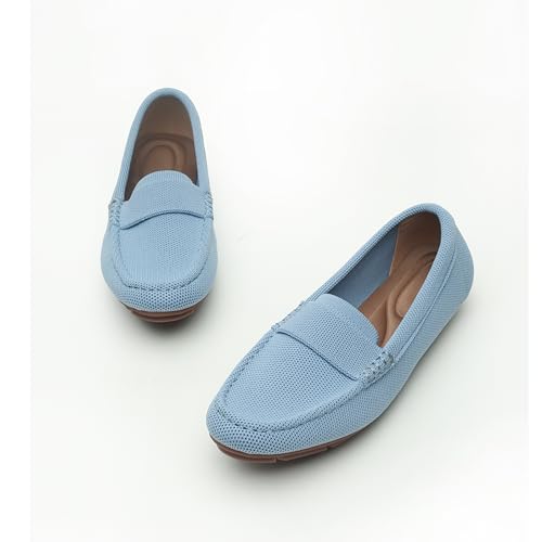 Image of feabtonbd Loafers for Women Comfortable Breathable ShoeCasual Slip On Womens Driving Flats Shoes