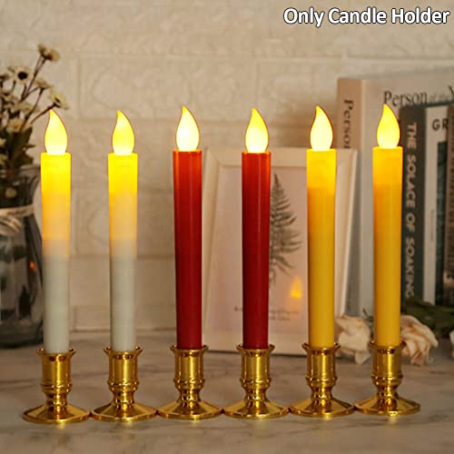 20Pcs Taper Candle Holders, Candlestick Holders For Table Centerpiece Modern Candle Stand Set For Pillar Candle Taper Candle Decorative Candle Base Holder #TOP2