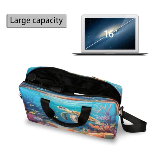 Bolsa para Laptop Ocean Animal Turtle Fish 13-16 pulg miniatura 5