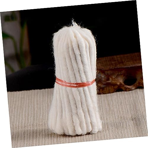 5 mechas de algodón para velas DIY miniatura 7
