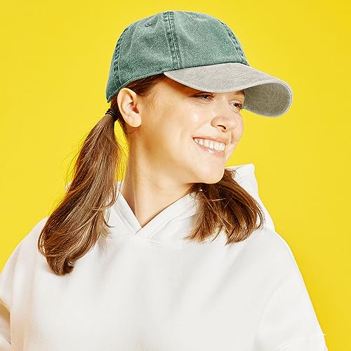 Image of The Hat Depot 100% Cotton Pigment Dyed Low Profile Dad Hat Six Panel Cap