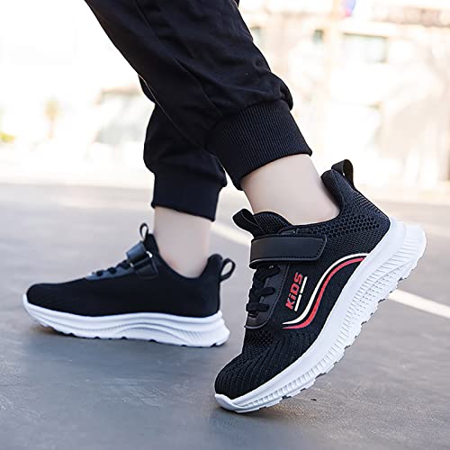 Kids Mesh Shoes Boys Girls Sneakers Lightweight Athletic Walking/Running Tennis Slip On Shoes(Toddler/Big Kid)3