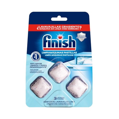 Lot de 4 tablettes nettoyantes pour lave-vaisselle - 3 x 17 g