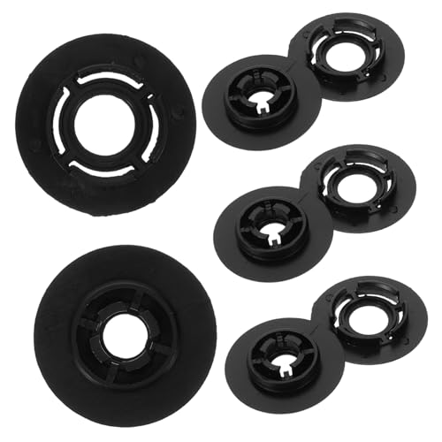 TOGEVAL 4 Stück Universelle rutschfeste Fußmattenhalterungen Aus Robustem Material Zur Befestigung Von Autoteppichen Für Sicheren Halt