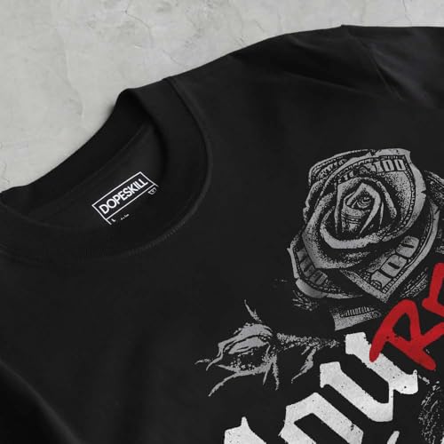Image of DopeSkill Graphic Tee Streetwear Hip Hop Hypebeast Unisex T-Shirt Sneaker Colour Matching Shirts Inspired Motivation Quotes