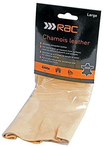 RAC Large Genuine Sheepskin Chamois Leather Cloth