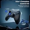 TNP for Elite Controller Paddles Compatible with Xbox Elite Series 1, 2 & Core Controller - 5 in 1 Accessories Replacement Metal Stainless Steel Paddles Trigger & D-Pad Parts, Blue