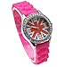 Bellos - SH-01 Montre Enfant Fille London Londres Plus Bracelet Shamballa Union Jack