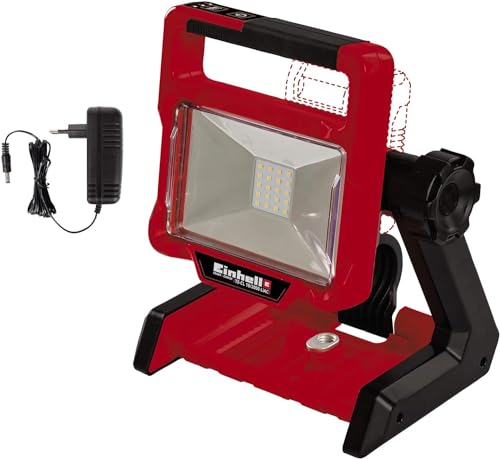 L torcia a batteria di Einhell offre l massima versatilità grazie alla testata orientabile. L torcia a batteria è portatile e maneggevole. le numerose possibilità di aggancio non mettono praticamente alcun limite alle possibilità di impiego.