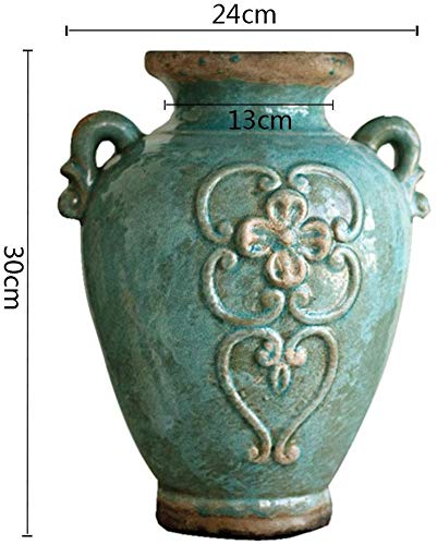 Vase MU résistant et stable pour sublimer vos bouquets de fleurs rétro