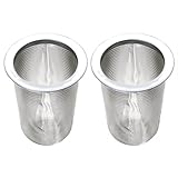 ZEROJAPAN 18-8ステンレス ミニロング茶こし 2個セット P-MLI-2