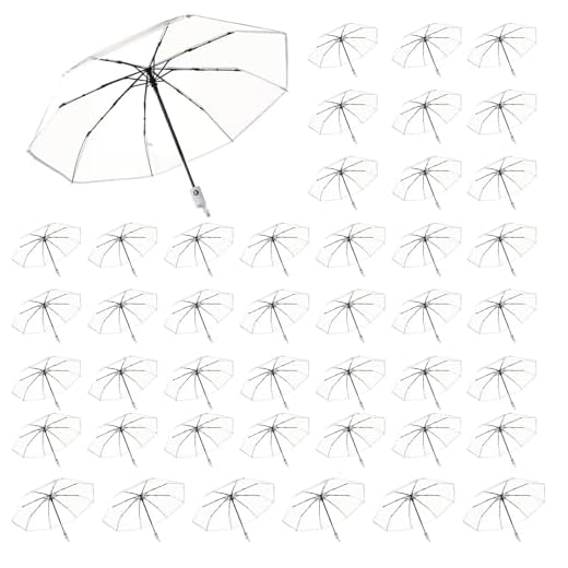 Best clear travel umbrella 30pcs Lightweight Clear Travel Umbrellas