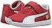 PUMA Girl's Carson 2 Shineline Hook and Loop Sneaker, Mist Green-Rosewater, 11.5 Little Kid