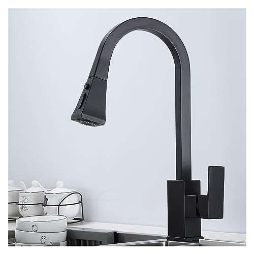 Robinet de cuisine acier inoxydable 304 design carré luxe - 2