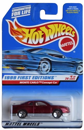 Hot Wheels Monte Carlo Concept Car, 1999 First Editions 6/26