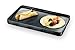 Swissmar Reversible Aluminum Non-Stick Raclette Grill Plate Replacement for Classic, Stelvio & Zermatt Models – Dual-Sided for Grilling & Crepes – Lightweight, Durable & Easy to Clean 14.6 x 9.5 in