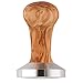 Produktbild Metallurgica Motta Espresso-Tamper aus Olivenholz mit konvexem Edelstahlboden 58 mm