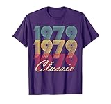46th Birthday Gift 1979 Vintage Men Women 46 Years Old T-Shirt