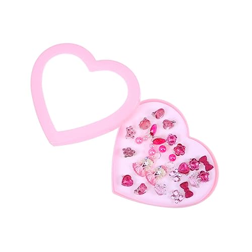 HOMSFOU 2 Peças Anéis Para Meninas Anéis Para Meninas Anéis Infantis Presentes Para Meninas Anéis Pa